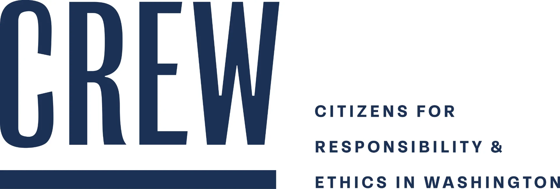CREW — Citizens for Responsibility and Ethics in Washington logo